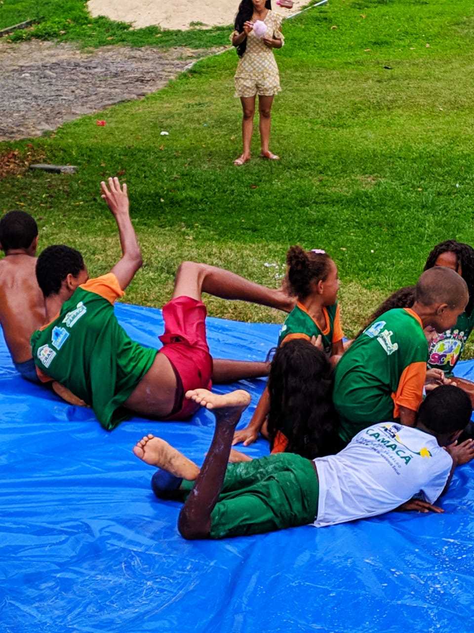 Camacã: Crianças beneficiárias do CRAS se divertem em confraternização de fim de ano